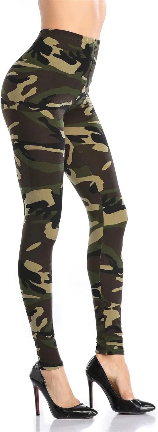 VOGUEMAX Womens Ankle Length Leggings Buttery Soft High Waisted Stretch Basic Solid Full Length Leggings Pants