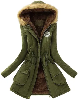 Winter Coats For Women Trench Plus Size Fall Coats For Women 2024 Fleece Zip Up Jacket Warm Heavy
