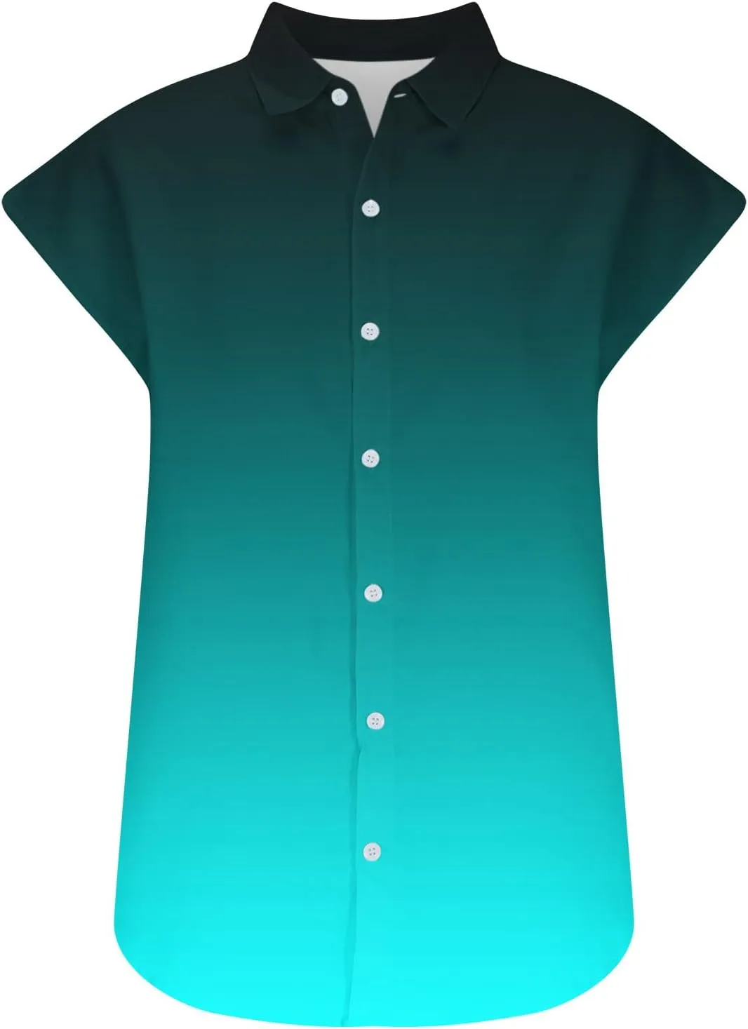 Women Summer Cotton Linen Tops Short Sleeve Button Down Shirts Trendy Dressy Blouse Tops Casual Chambray Clothes 2024