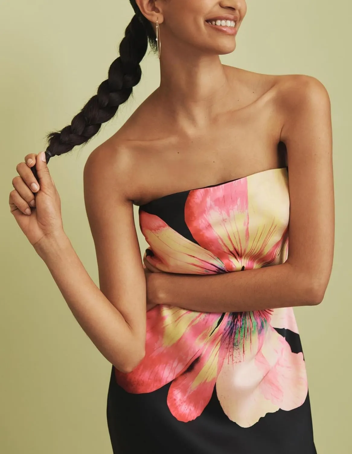 Women Summer Floral Maxi Dress Sexy Backless Bodycon Long Dresses with Scarf Formal Cocktail Tube Sundress