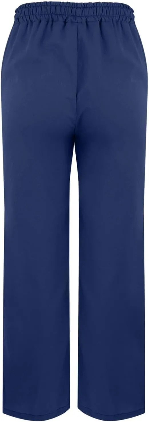 Womens Linen Pants 2025 Wide Leg Casual Palazzo Pants Elastic Waist Lounge Beach Summer Trousers with Pockets