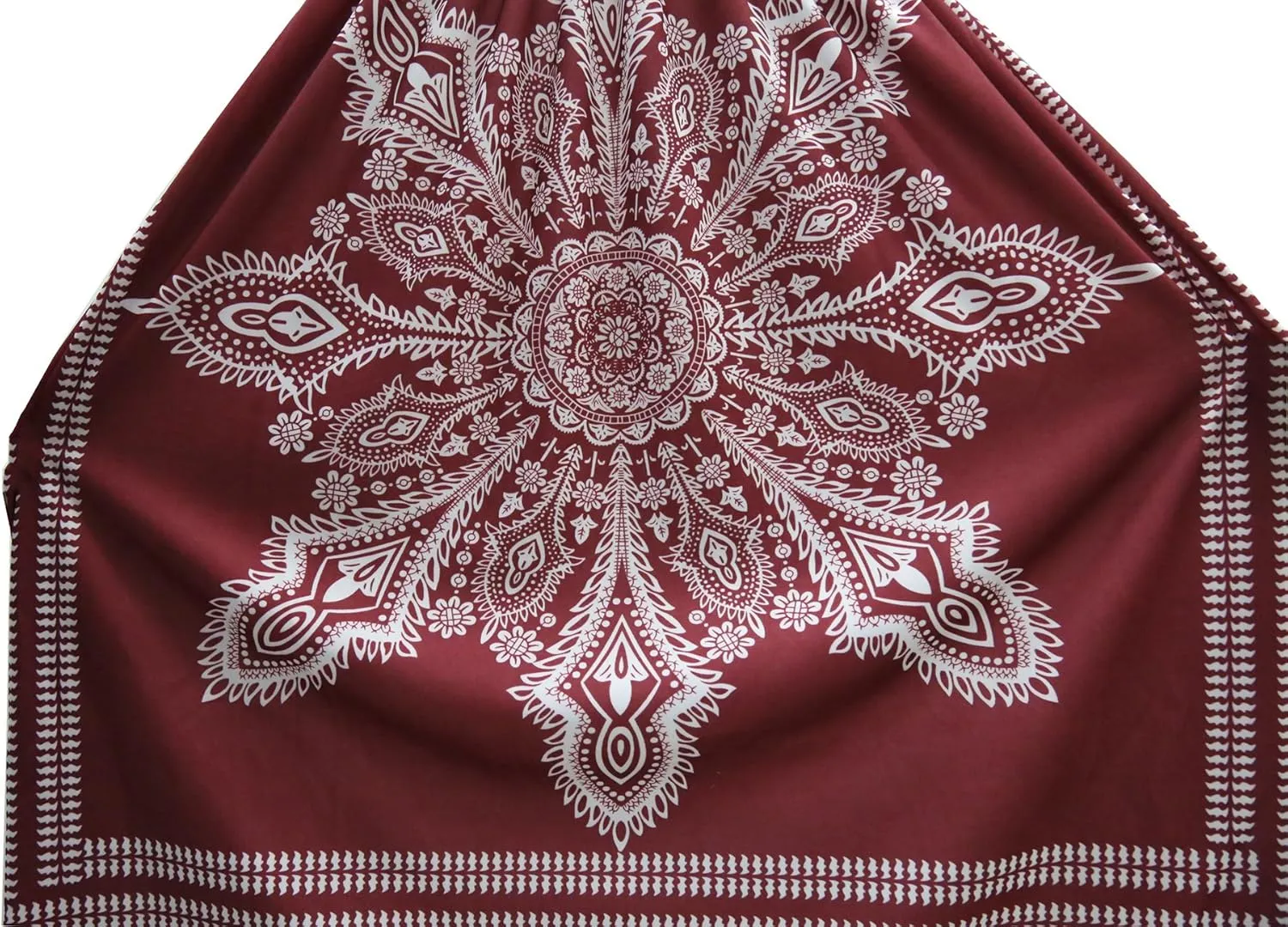 Women's Strapless Floral Bohemian Casual Mini Beach Dress Cover-ups Dress