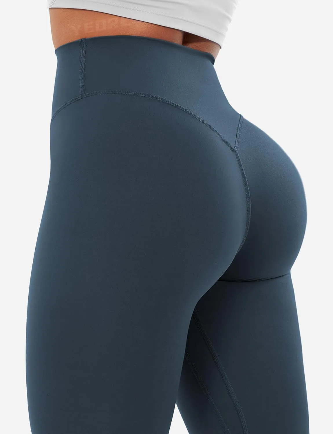 YEOREO Workout Leggings for Women Hidden Scrunch Tummy Control Leggings Agathia High Waisted Gym Yoga Pants