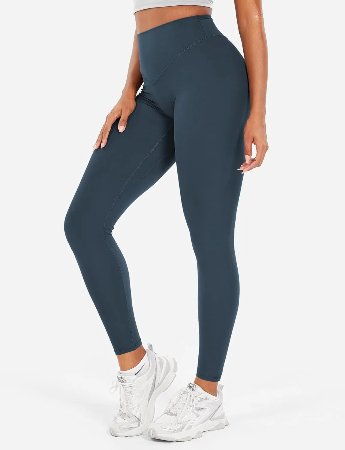 YEOREO Workout Leggings for Women Hidden Scrunch Tummy Control Leggings Agathia High Waisted Gym Yoga Pants