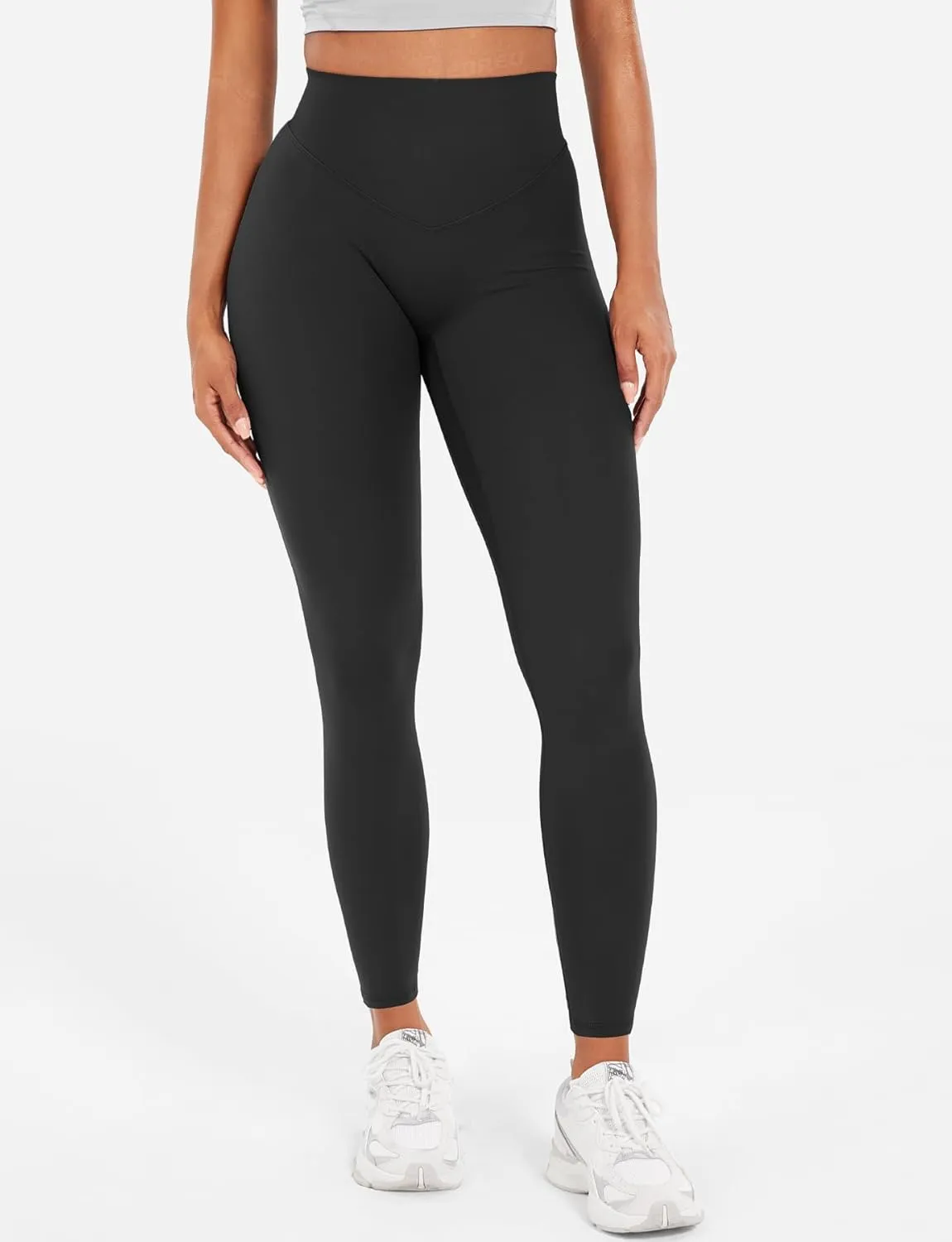 YEOREO Workout Leggings for Women Hidden Scrunch Tummy Control Leggings Agathia High Waisted Gym Yoga Pants