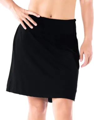 Yogipace Women's UV Protection 17" Long Tennis Running Golf Skort Active Skirt